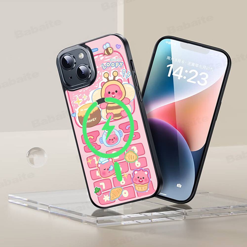Phone Cases Loopy - Kore Zanmang L-Loopy Magesafe Manyetik Kablosuz
