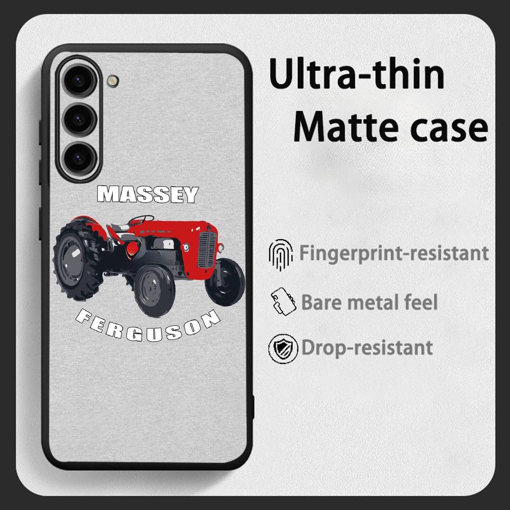 Phone Cases Samsung S24 - Massey Ferguson traktör desenli şık telefon