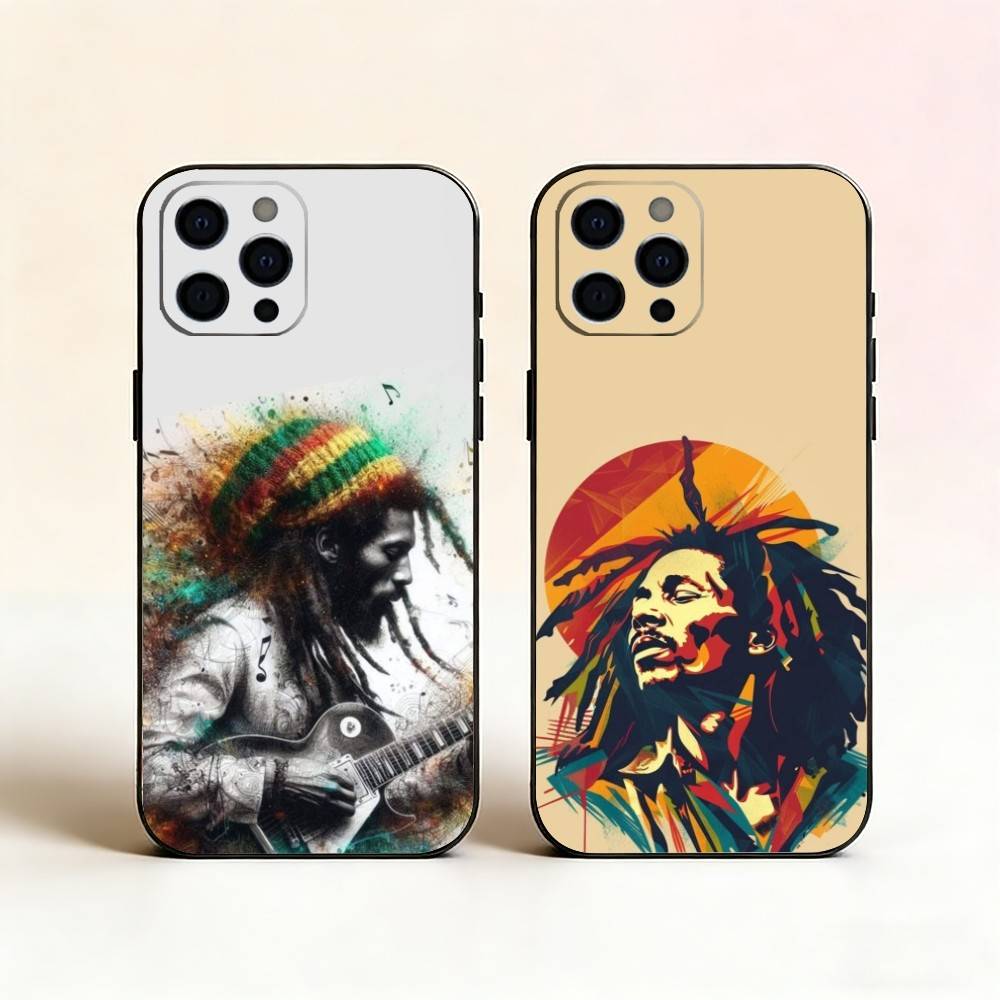 Phone Cases Jamaica - J-Jamaica Bob M-Marley Lion Telefon Kılıfı