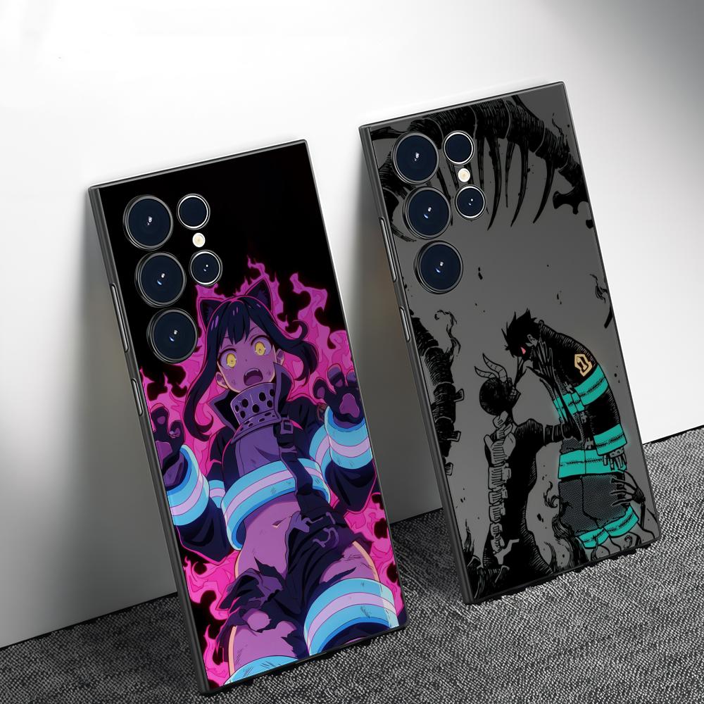 Phone Cases Samsung S24 - Anime F-Fire Force Telefon Kılıfı Samsung
