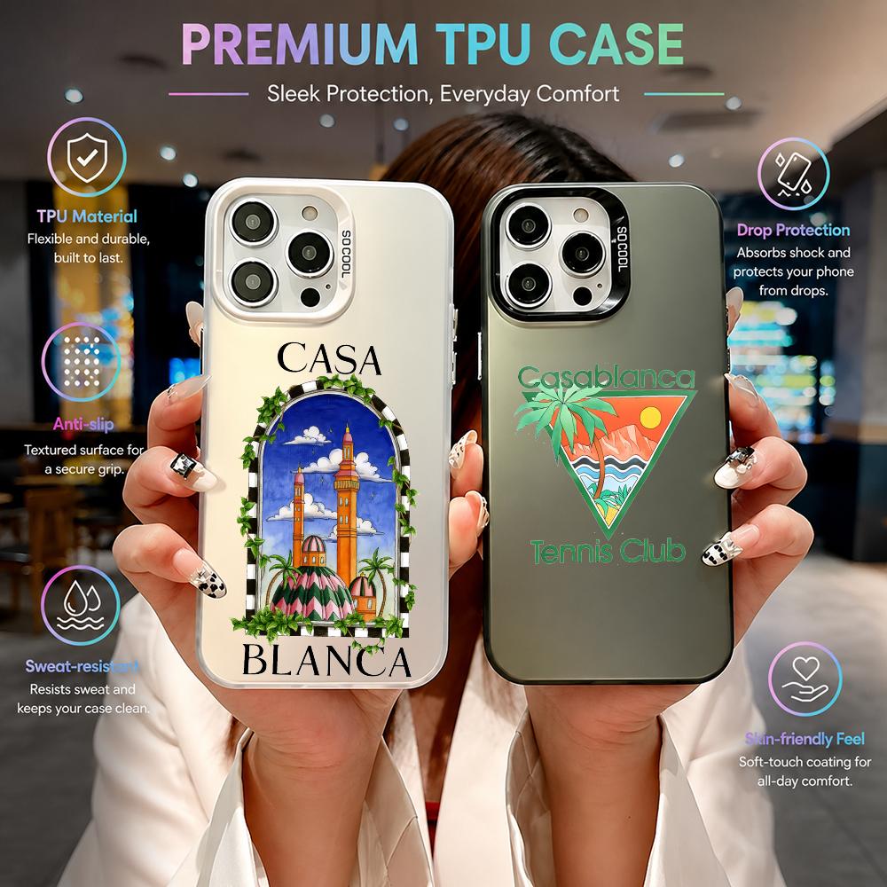 Phone Cases Classy - Lüks Casablancas Telefon Kılıfı iPhone 17