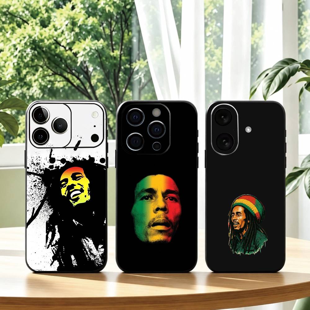 Phone Cases Jamaica - J-Jamaica Bob M-Marley Aslan Telefon Kılıfı