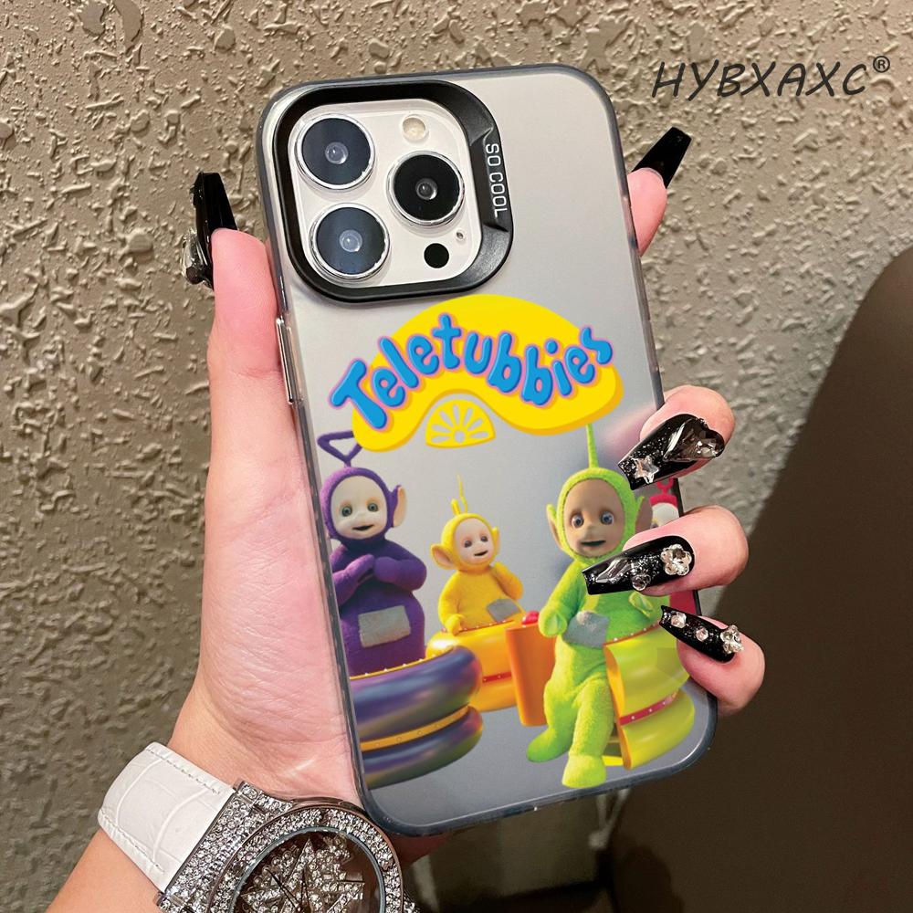 Phone Cases Cute Iphone 13 - HD Sevimli T-Teletubbies-Es Telefon Kılıfı IPhone