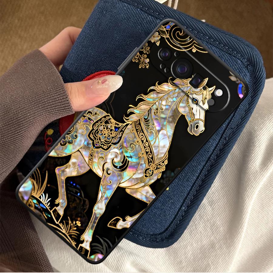 Phone Cases Pixel 9A - Şanslı At Funda Telefon Kılıfı Google