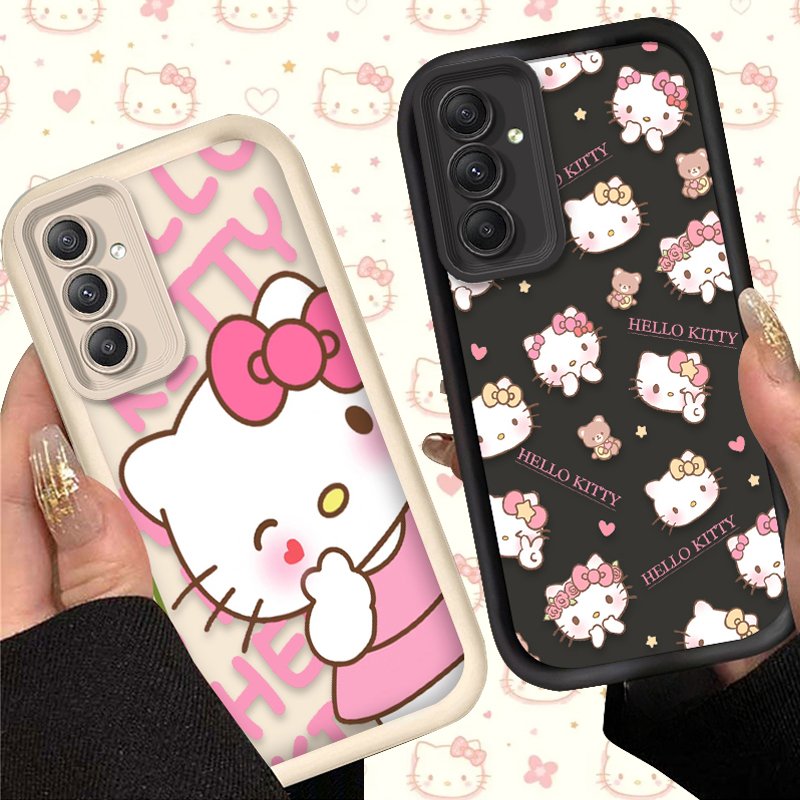 Phone Cases Samsung Galaxy - Sanrio Pembe Hello Kitty Kılıf Samsung