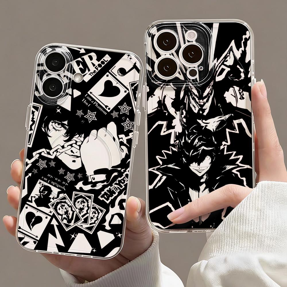 Phone Cases Iphone 15 - Game P-Persona 5 Telefon Kılıfı Manyetik