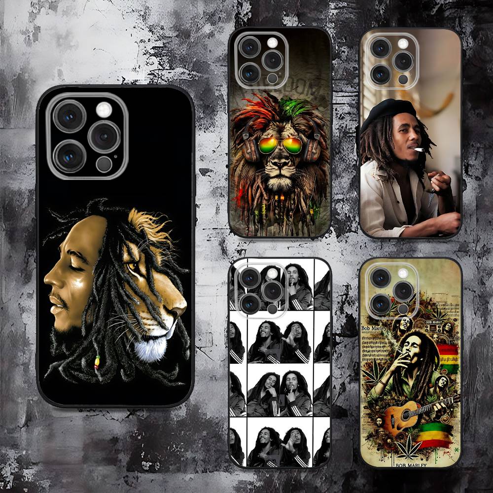 Phone Cases Jamaica - Jamaika Bob Marley Aslan Desenli iPhone