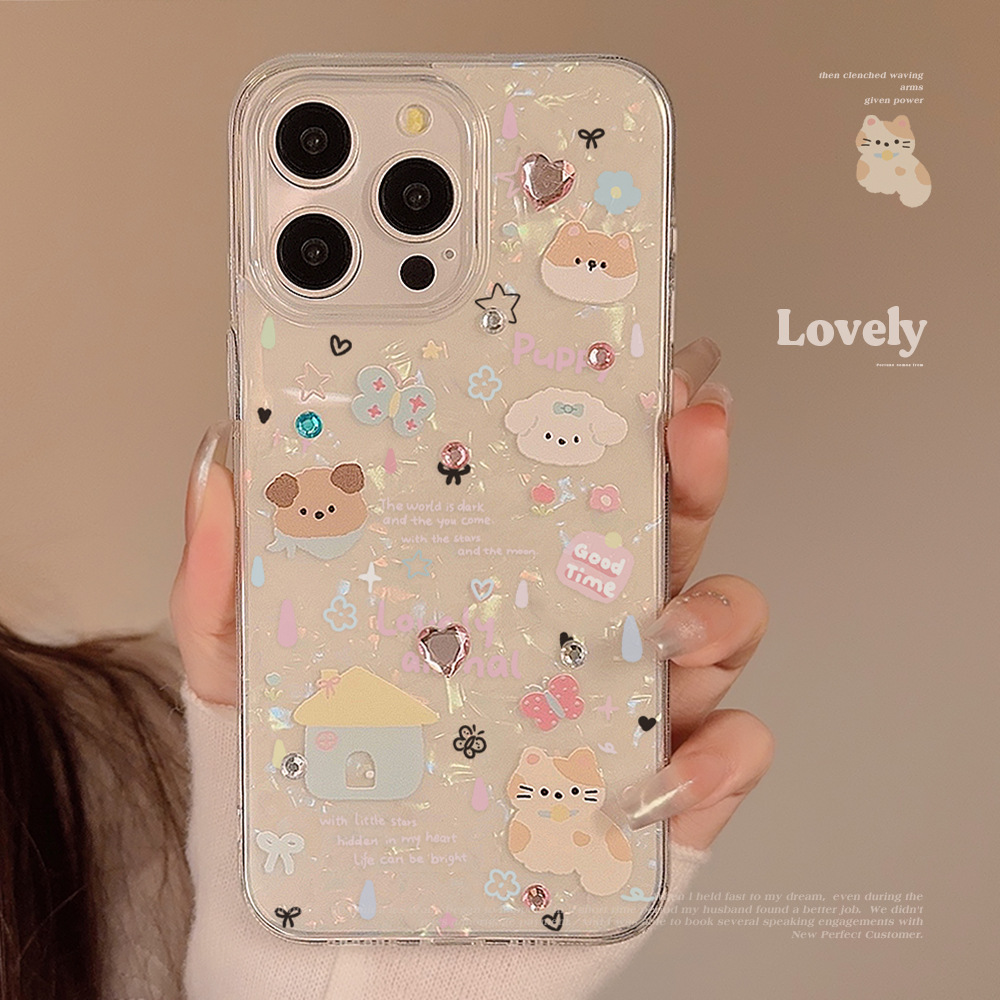 Sevimli Karikatür Köpek Kabuk  - Phone Cases Cute Iphone 13 incelemesi ve fiyatı
