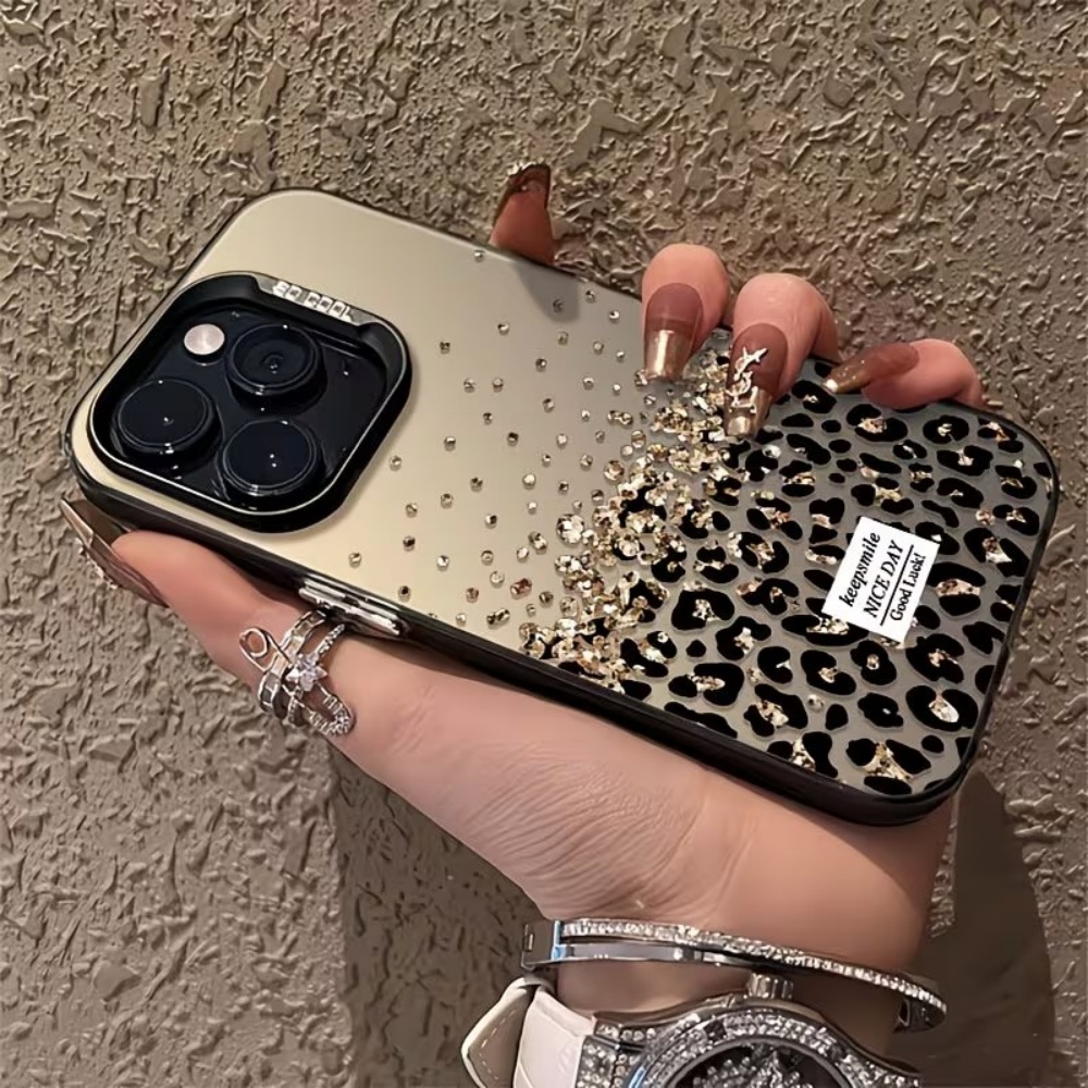 Leopar Desenli Altın Mat Kapla - Phone Cases Rugged incelemesi ve fiyatı