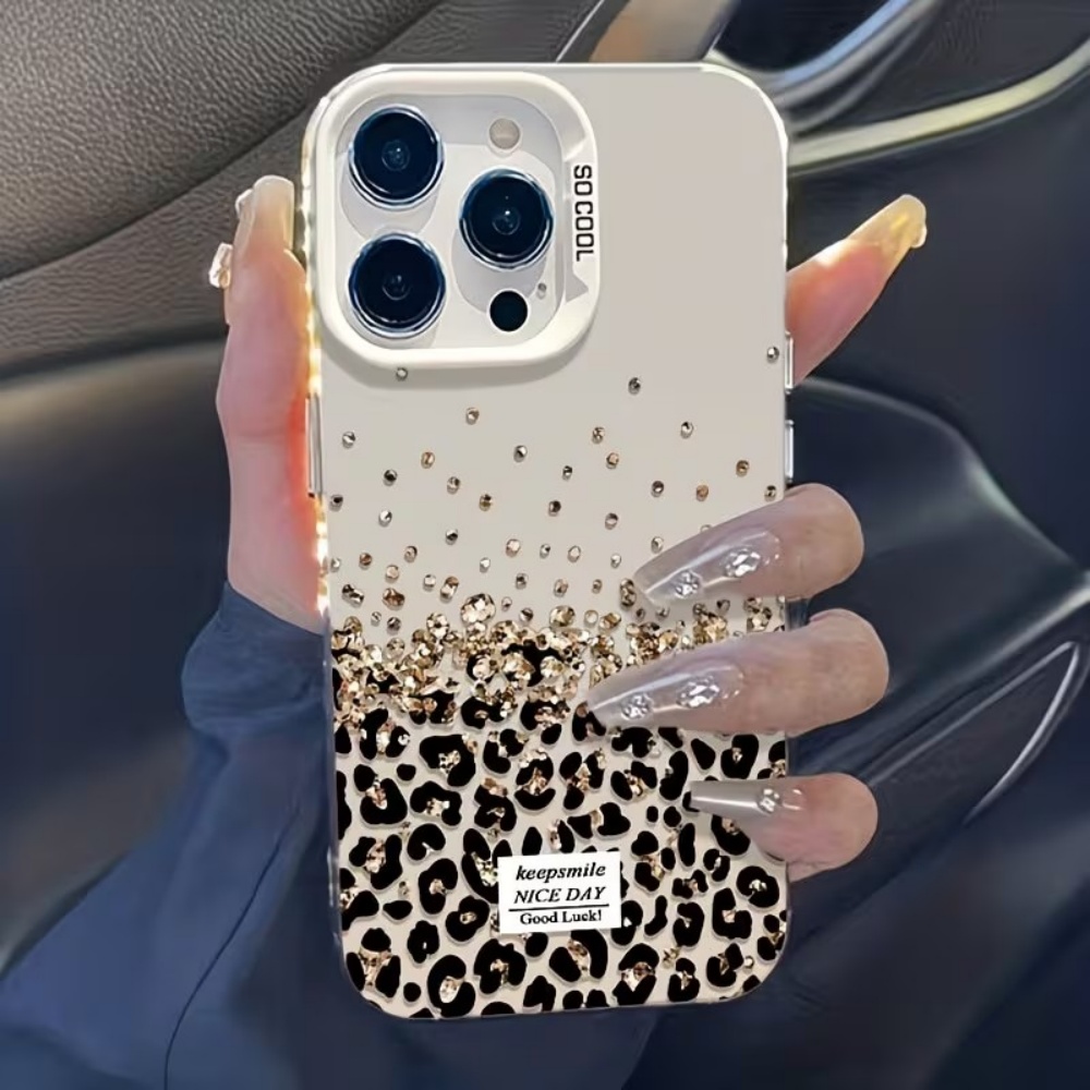 Leopar Desenli Altın Mat Kapla - Phone Cases Rugged incelemesi ve fiyatı