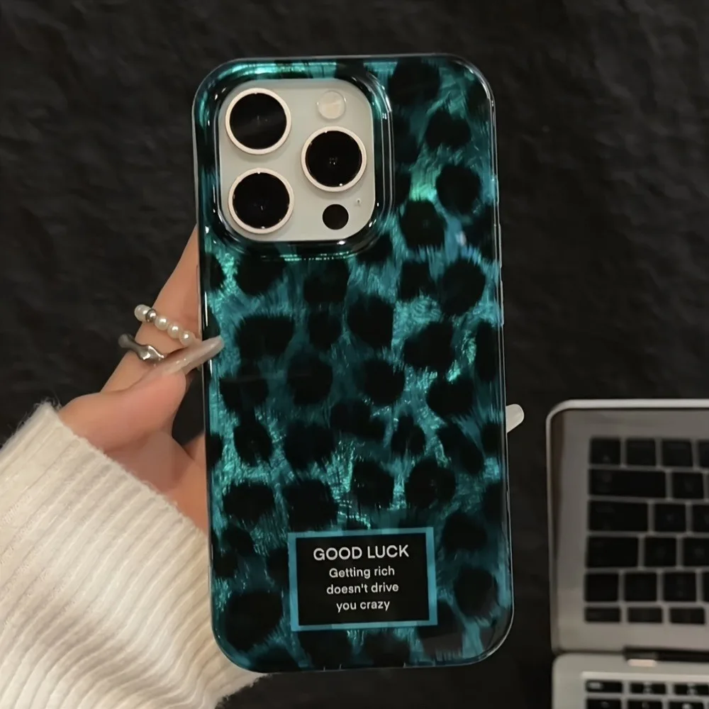 Retro Lazer Sevimli Leopar Des - Phone Cases Cute Iphone 13 incelemesi ve fiyatı