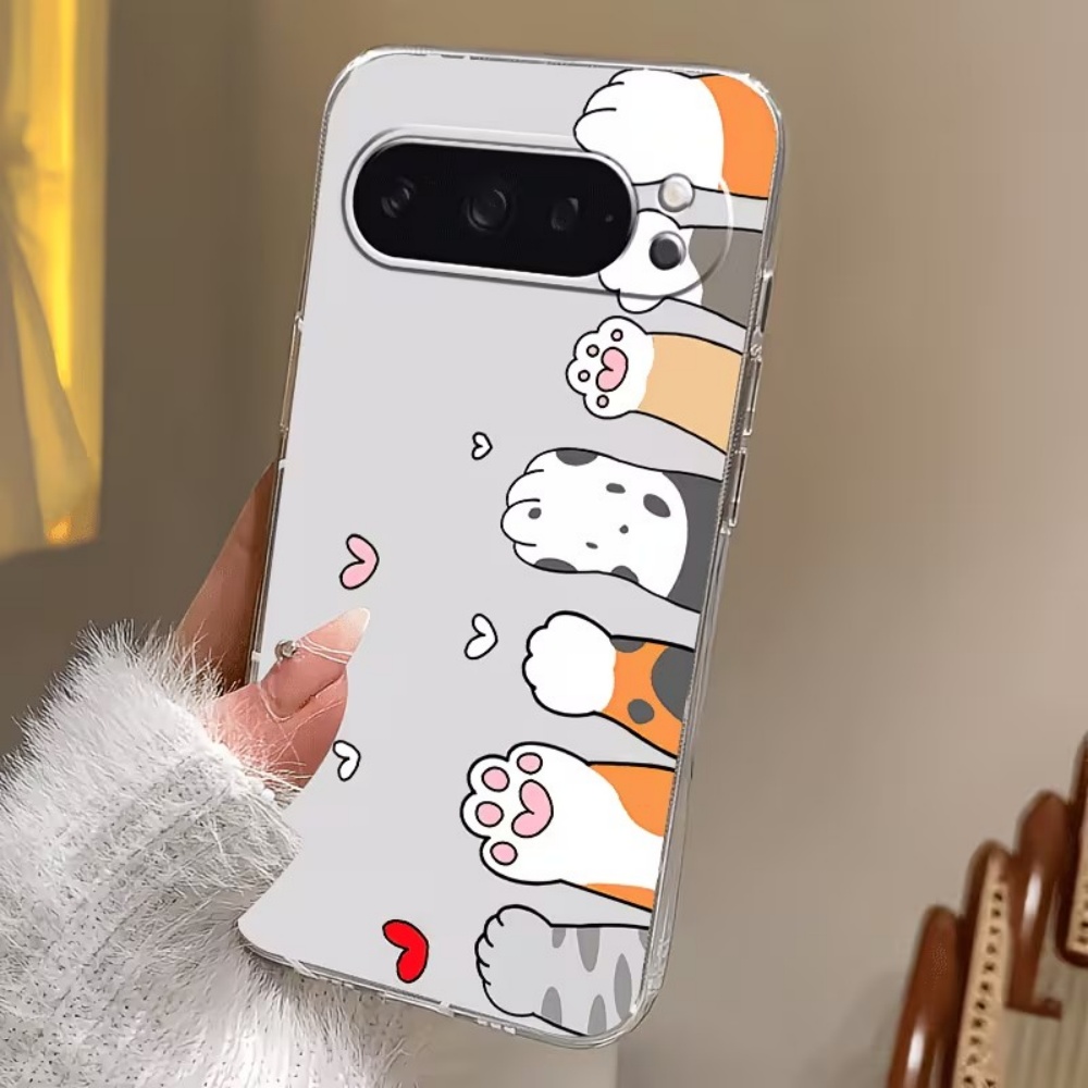 Karikatür Kedi Pati Baskılı Kr - Phone Cases Pixel 9A incelemesi ve fiyatı
