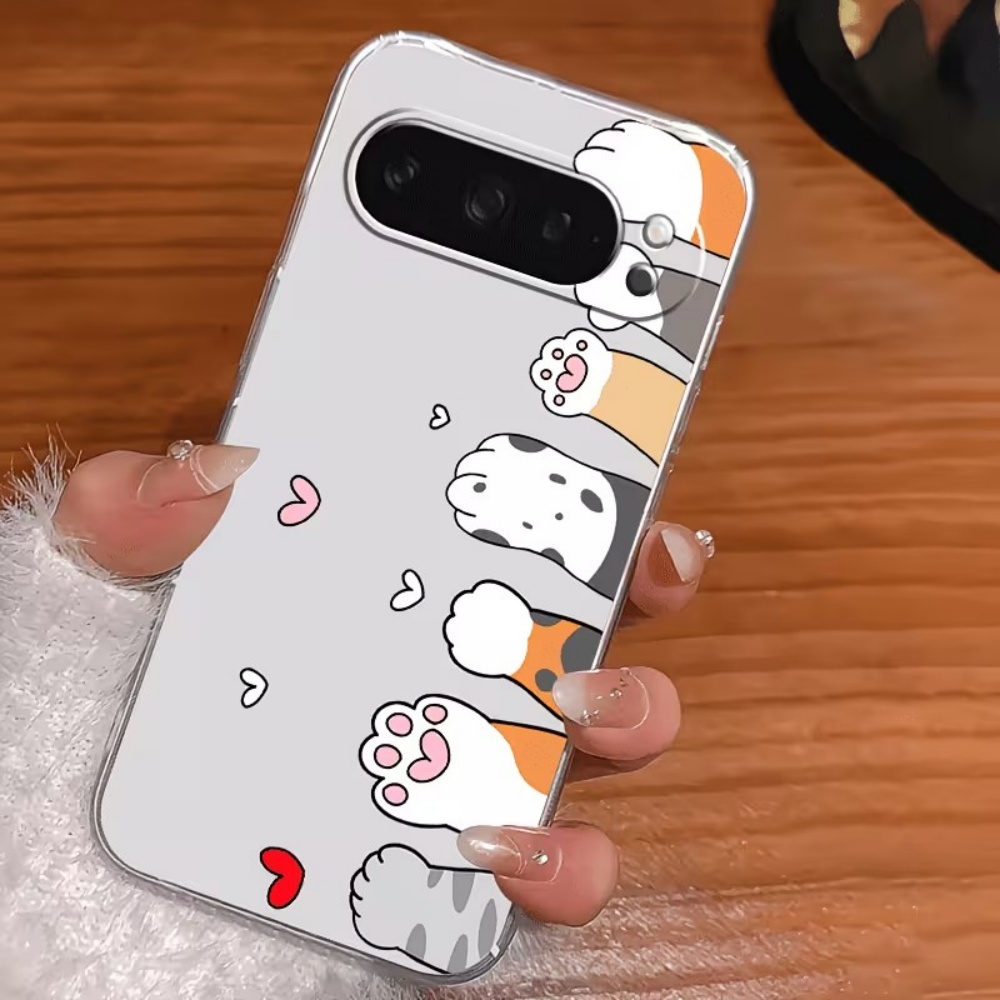 Karikatür Kedi Pati Baskılı Kr - Phone Cases Pixel 9A incelemesi ve fiyatı