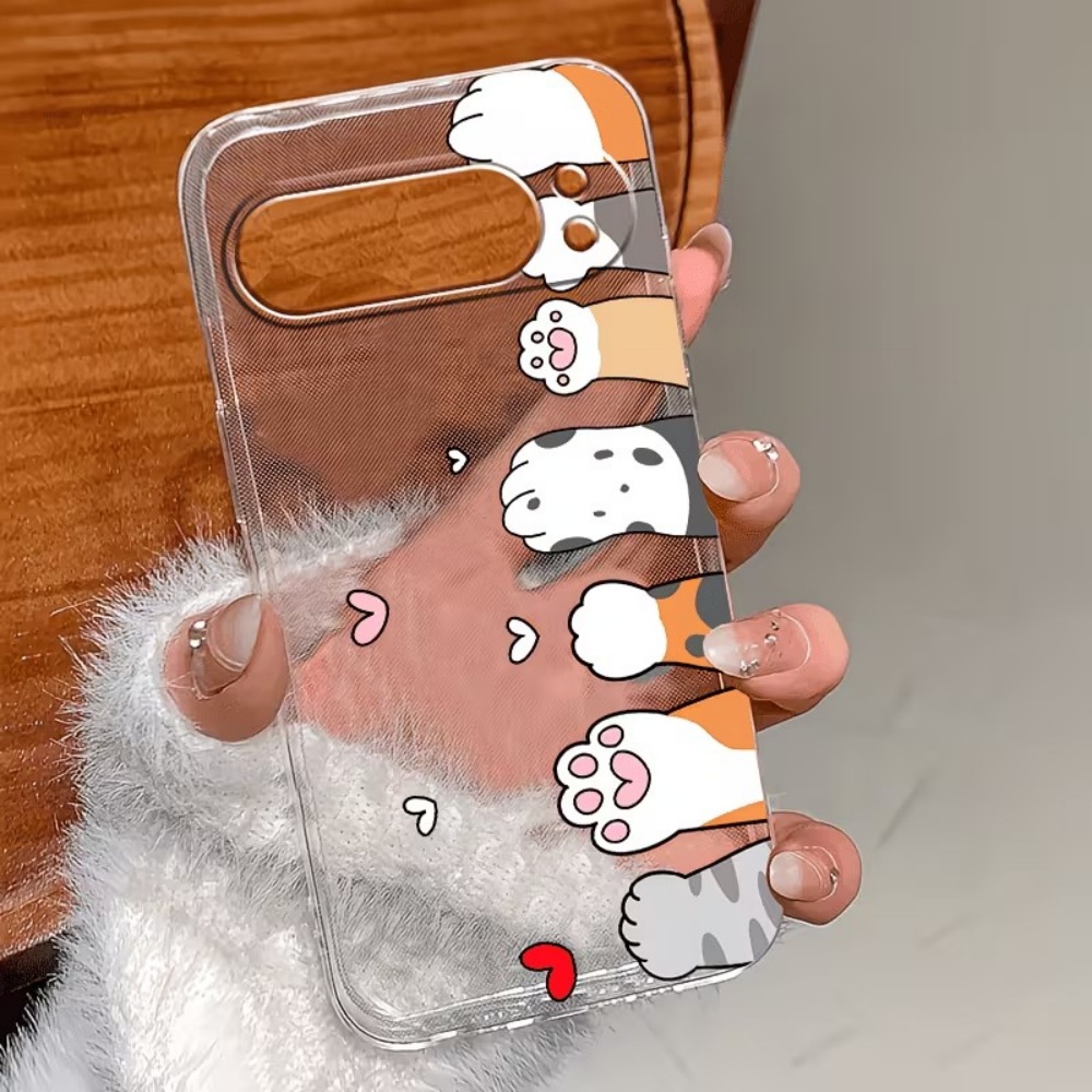 Karikatür Kedi Pati Baskılı Kr - Phone Cases Pixel 9A incelemesi ve fiyatı