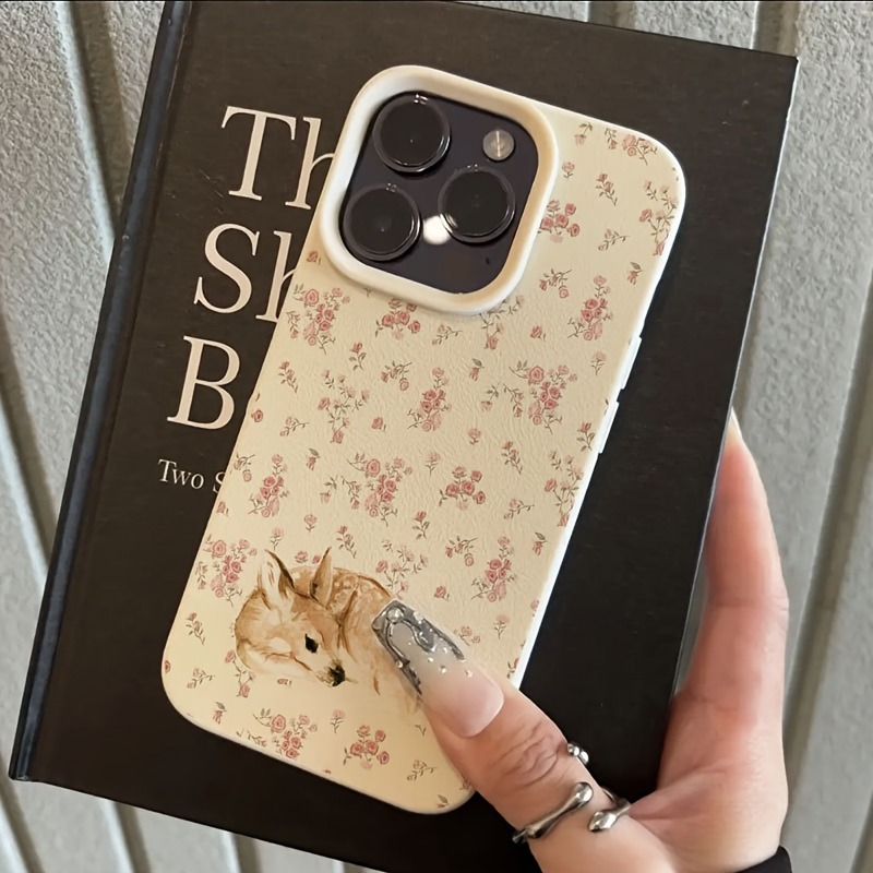 Sevimli Geyik Tam Çiçek Desenl - Phone Cases Cute Iphone 13 incelemesi ve fiyatı