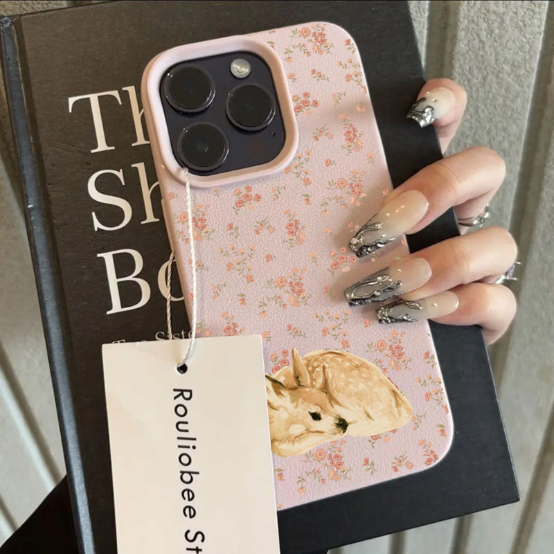 Sevimli Geyik Tam Çiçek Desenl - Phone Cases Cute Iphone 13 incelemesi ve fiyatı
