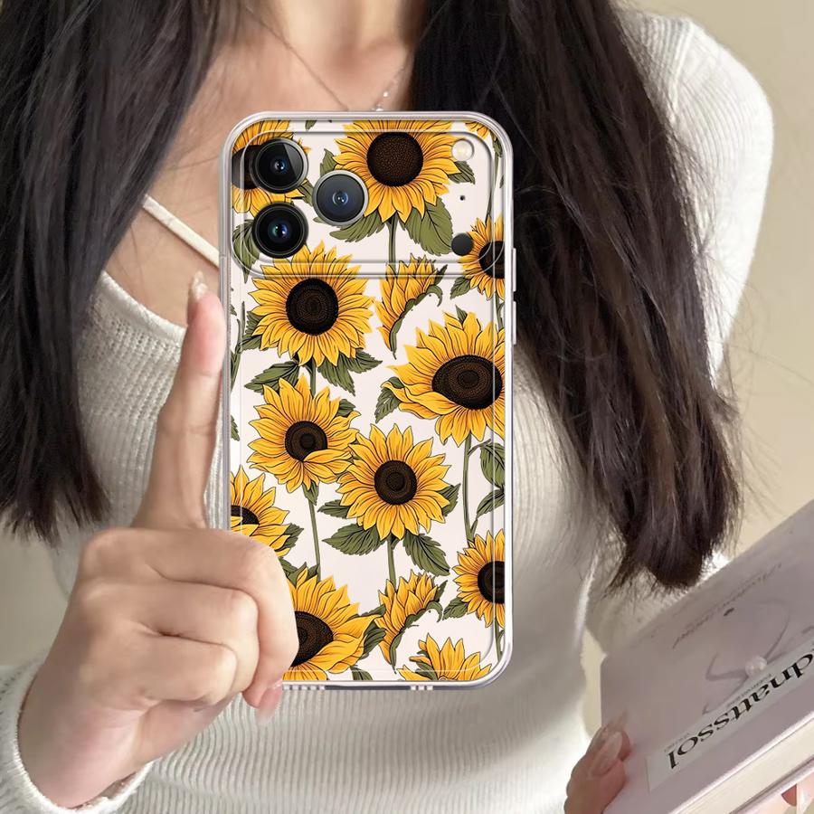 Sevimli Ayçiçeği Desenli Kılıf - Phone Cases Cute Iphone 13 incelemesi ve fiyatı