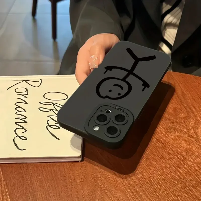 Sevimli Karikatür Kibrit Adamı - Phone Cases Cute Iphone 13 incelemesi ve fiyatı