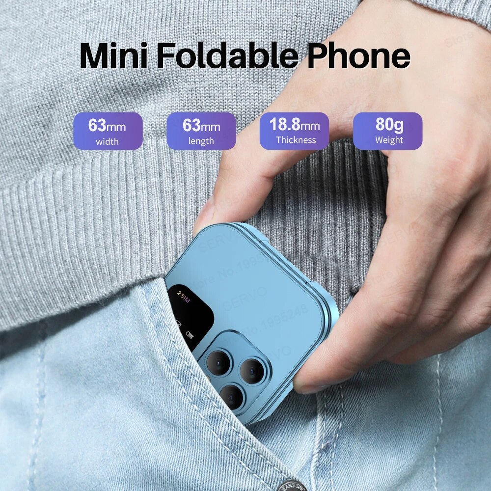 SERVO I16 Pro MIni Katlama Cep - Phone Cases Verizon incelemesi ve fiyatı