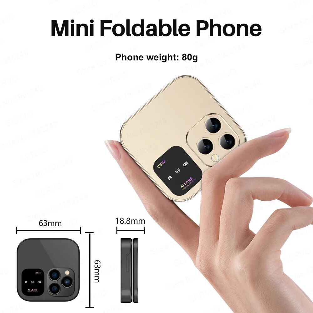 SERVO I16 Pro MIni Katlama Cep - Phone Cases Verizon incelemesi ve fiyatı