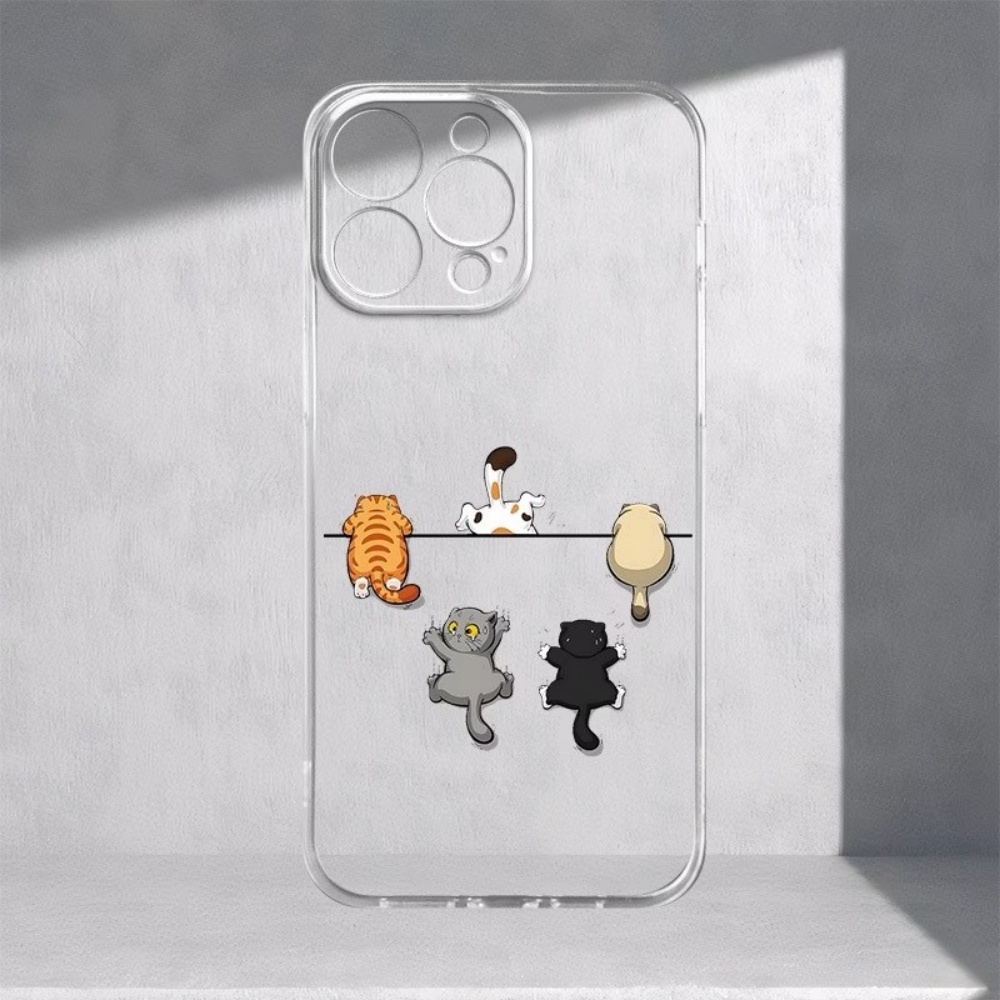 Beş Sevimli Kedi Desenli Telef - Phone Cases Cute Iphone 13 incelemesi ve fiyatı