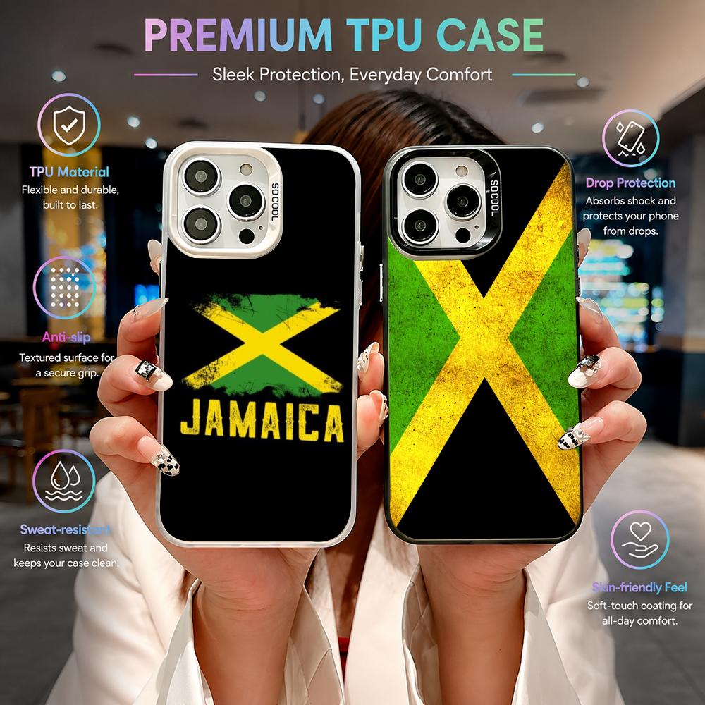 Spor Jamaika Bayraklı Futbol T - Phone Cases Jamaica incelemesi ve fiyatı