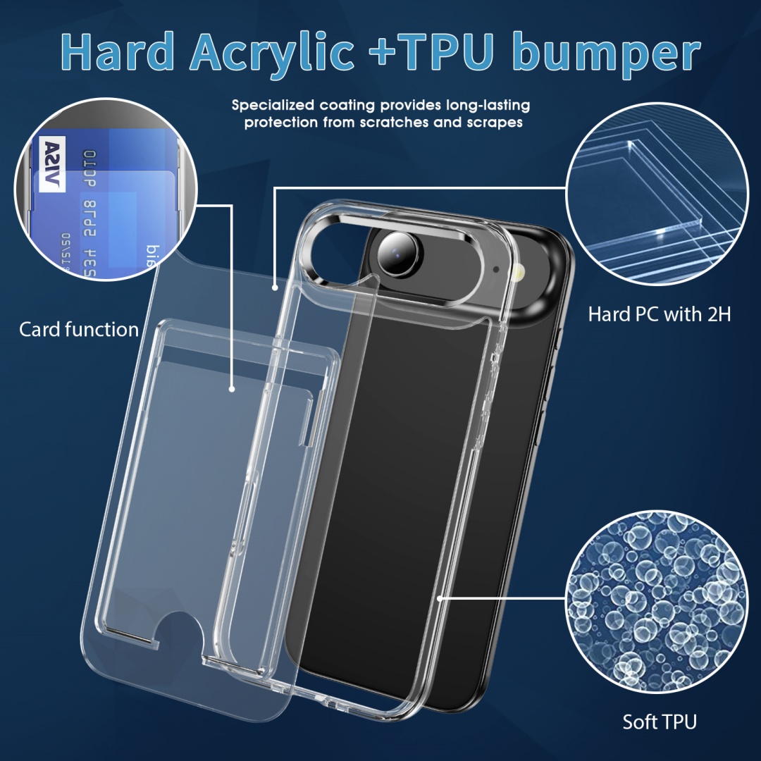 Lüks Temizle Kart Yuvası Tutuc - Phone Cases Classy incelemesi ve fiyatı