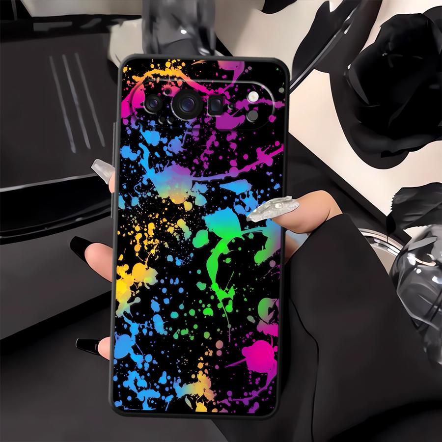 Gökkuşağı Boya Sıçramaları Fun - Phone Cases Pixel 9A incelemesi ve fiyatı