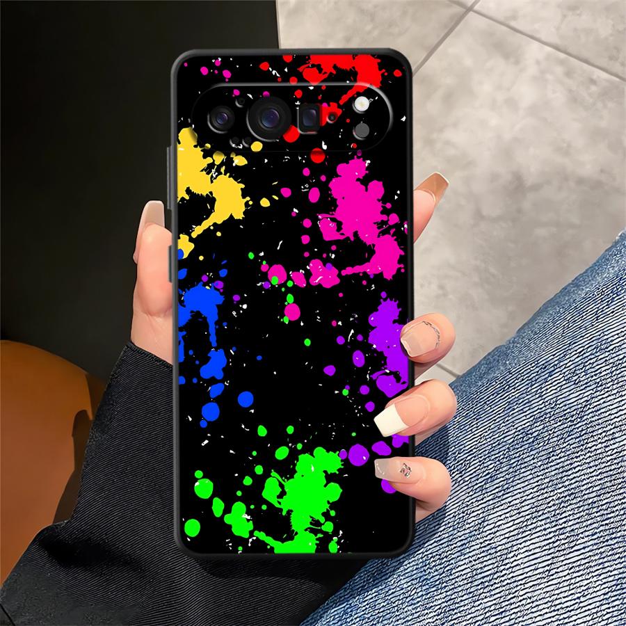 Gökkuşağı Boya Sıçramaları Fun - Phone Cases Pixel 9A incelemesi ve fiyatı
