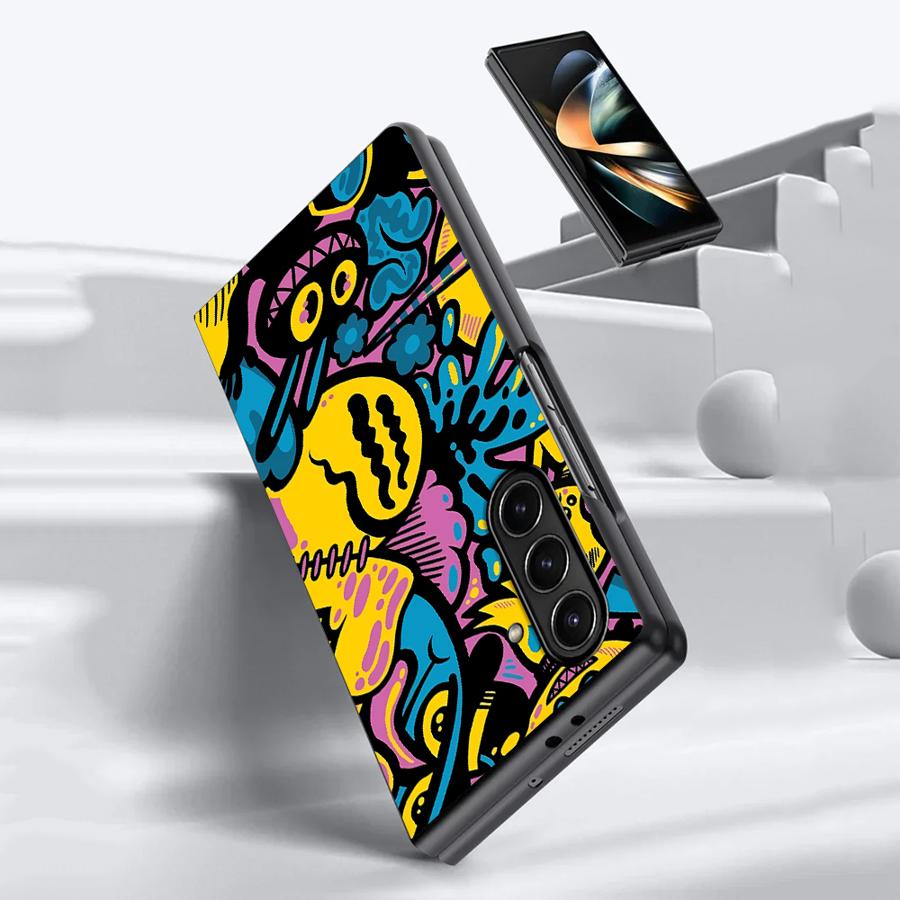 Karikatür Graffiti Tasarım Kıl - Phone Cases Z Fold 6 incelemesi ve fiyatı