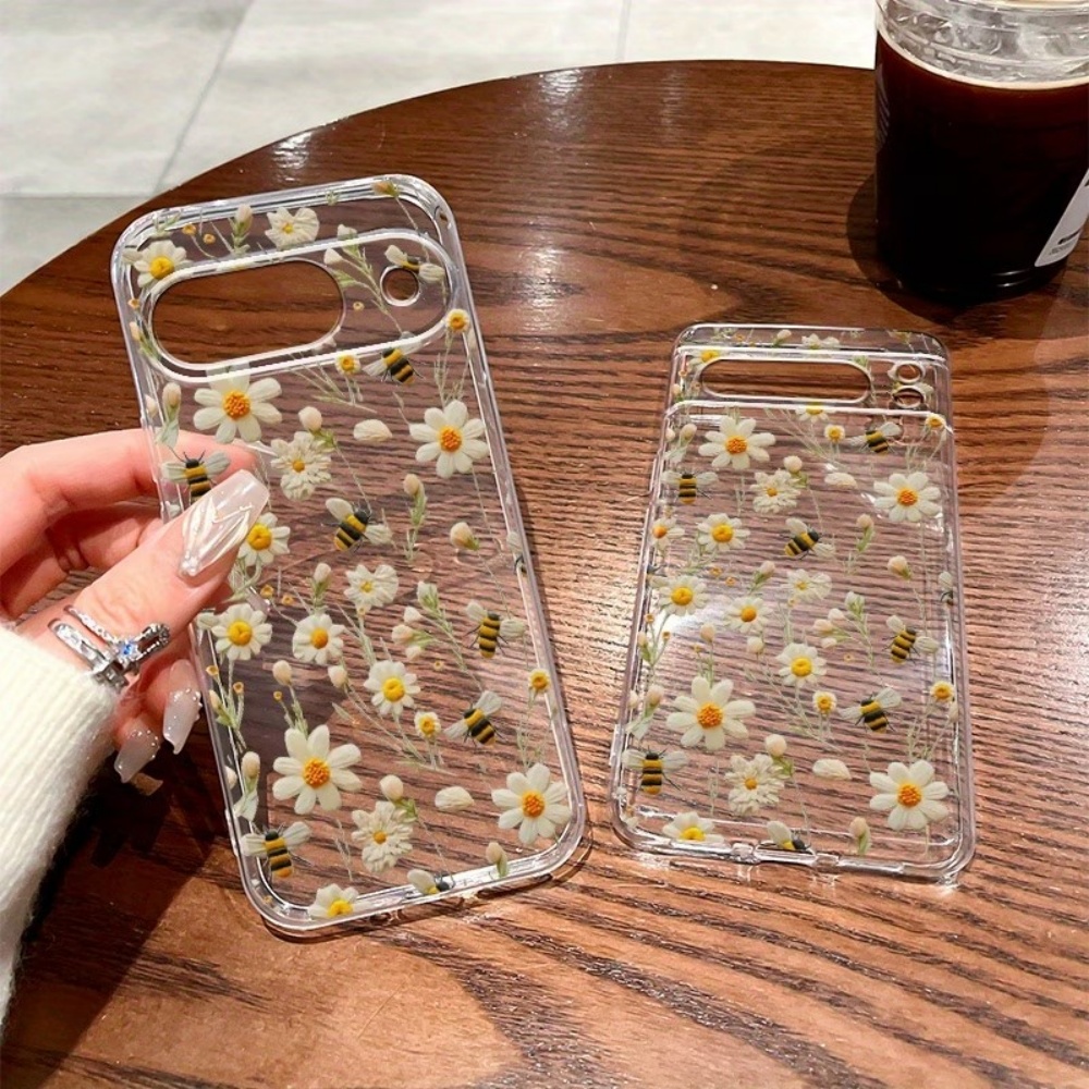Sevimli Bal Arısı Çiçek Desenl - Phone Cases Pixel 9A incelemesi ve fiyatı