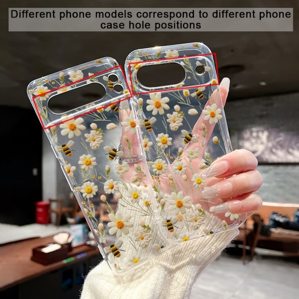 Sevimli Bal Arısı Çiçek Desenl - Phone Cases Pixel 9A incelemesi ve fiyatı