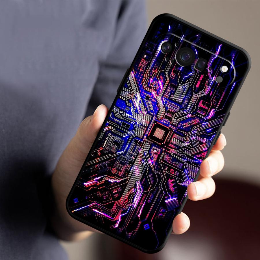 Retro devre kartı Funda telefo - Phone Cases Pixel 9A incelemesi ve fiyatı