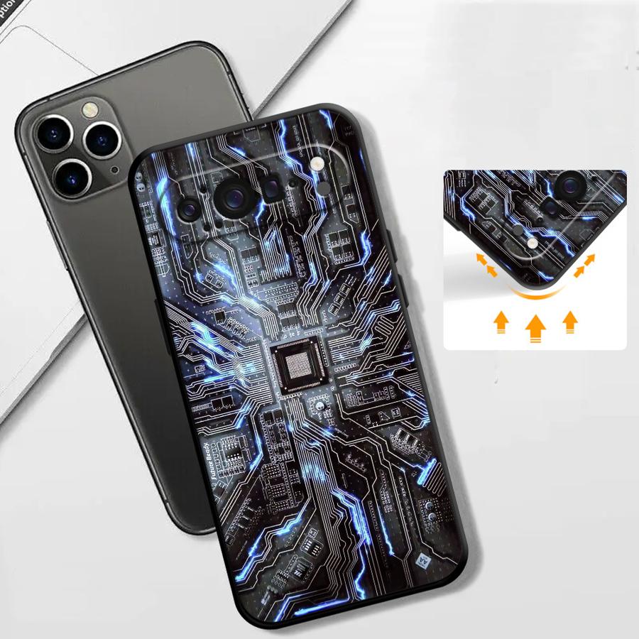 Retro devre kartı Funda telefo - Phone Cases Pixel 9A incelemesi ve fiyatı