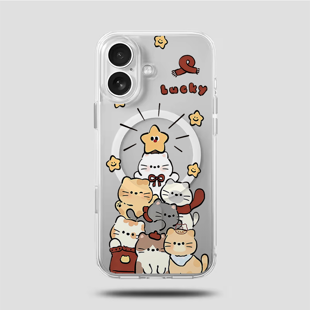 Sevimli Karikatür Kedi Baskılı - Phone Cases Cute Iphone 13 incelemesi ve fiyatı