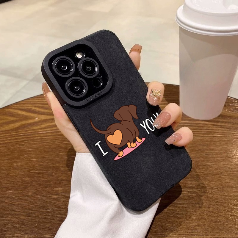 Sevimli Dachshund Kalp Baskılı - Phone Cases Cute Iphone 13 incelemesi ve fiyatı